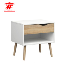 Bedroom Bedside Nightstand Side Table With Solid Legs